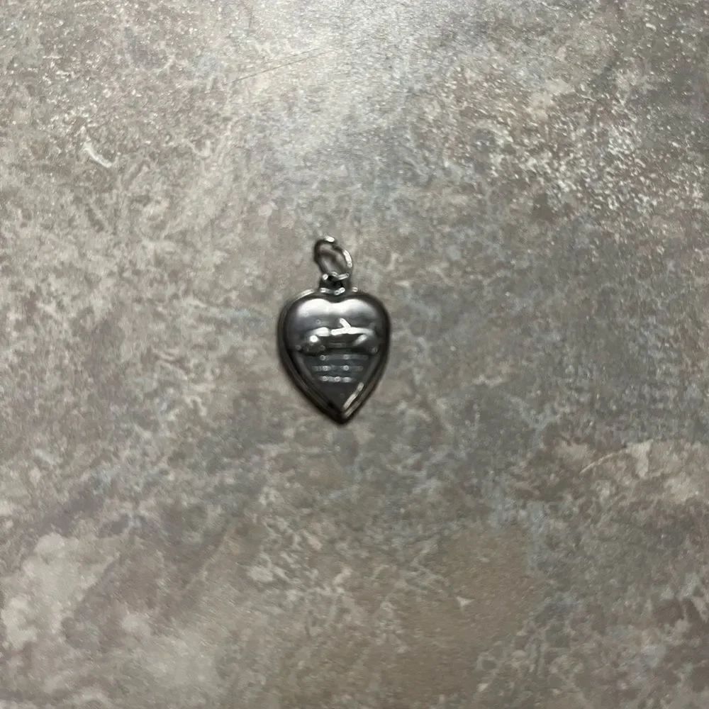 1940’s sterling heart Pendant